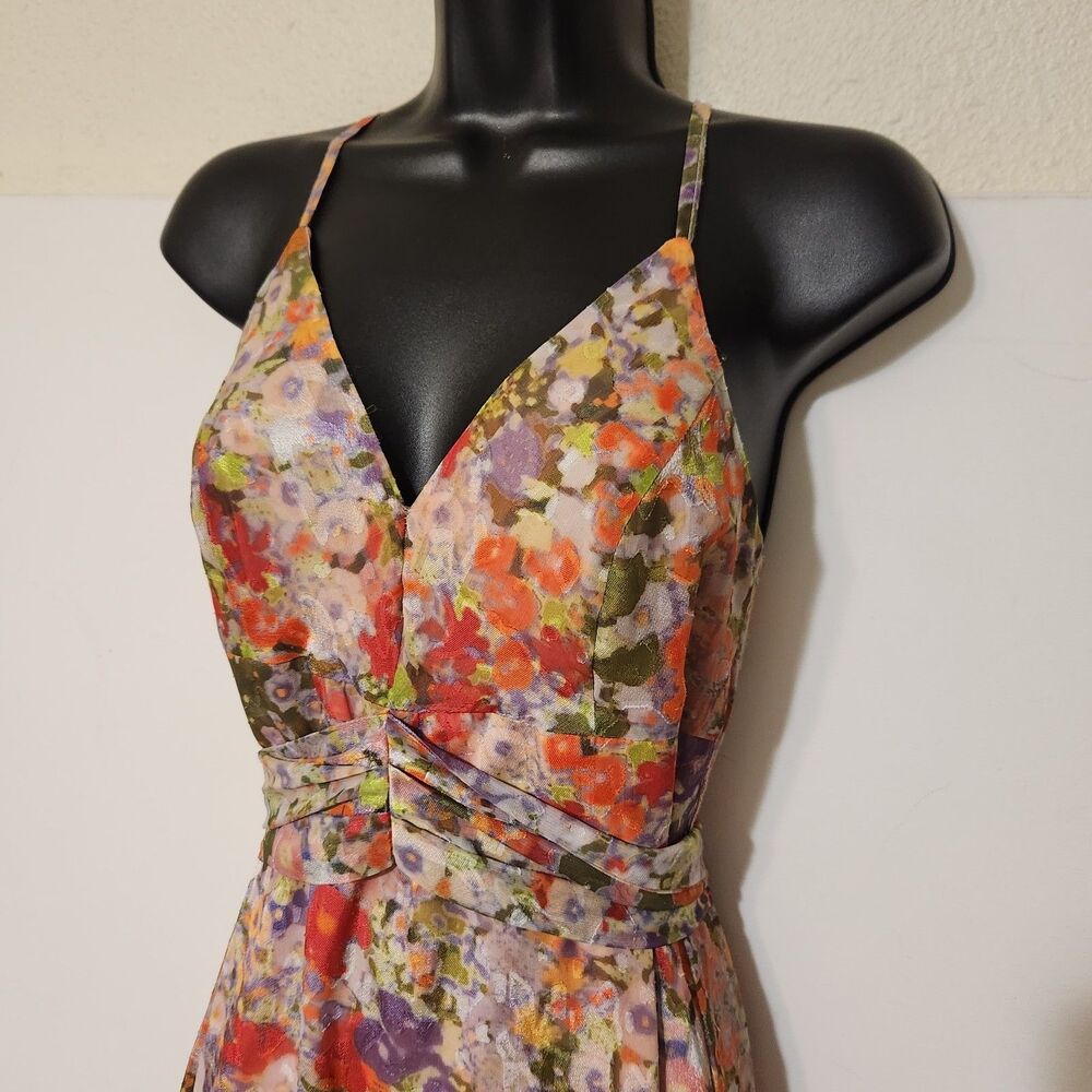 Hutch Lucie Maxi Dress Floral Boho Romancecore Cottagecore Layered sweetheart 6 - Picture 3 of 16